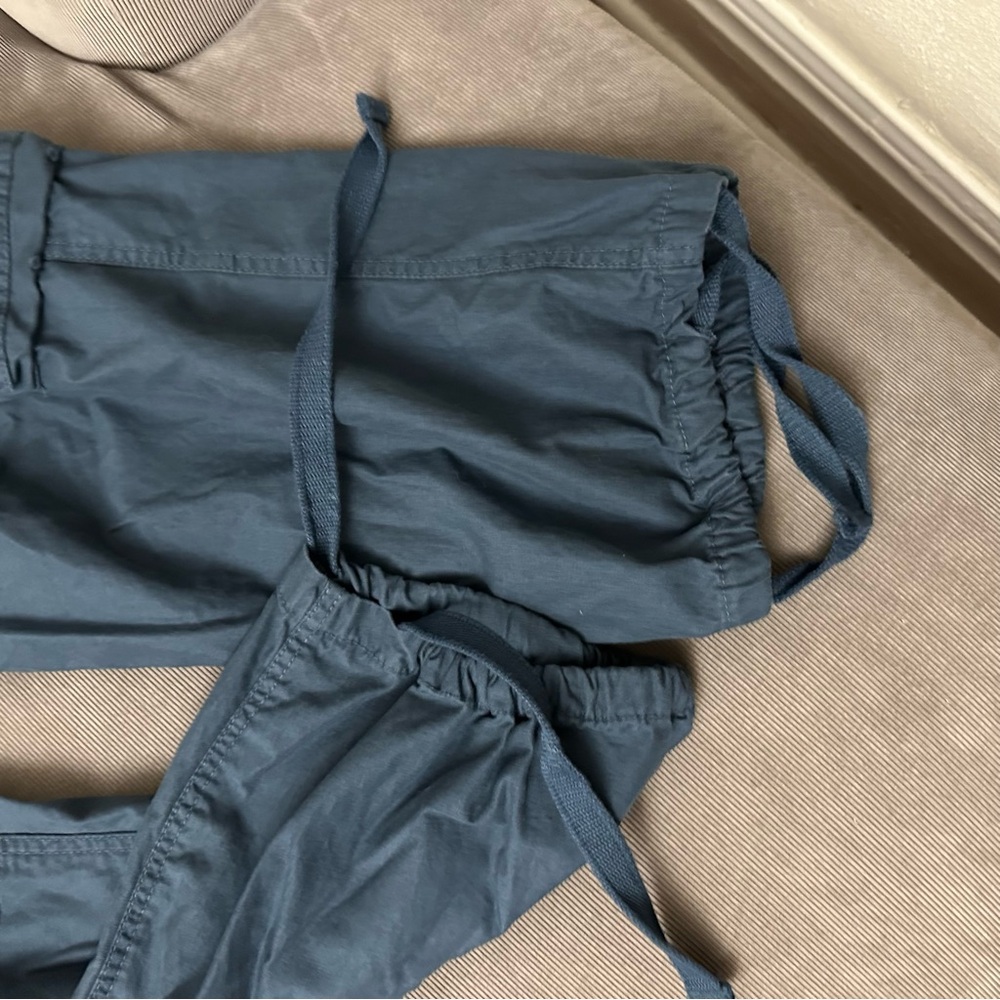 Surplus Tex Cargo Pants Mens 4XL (44x32) Navy Blue Drawstring Airborne Vtg Y2K - Picture 3 of 12